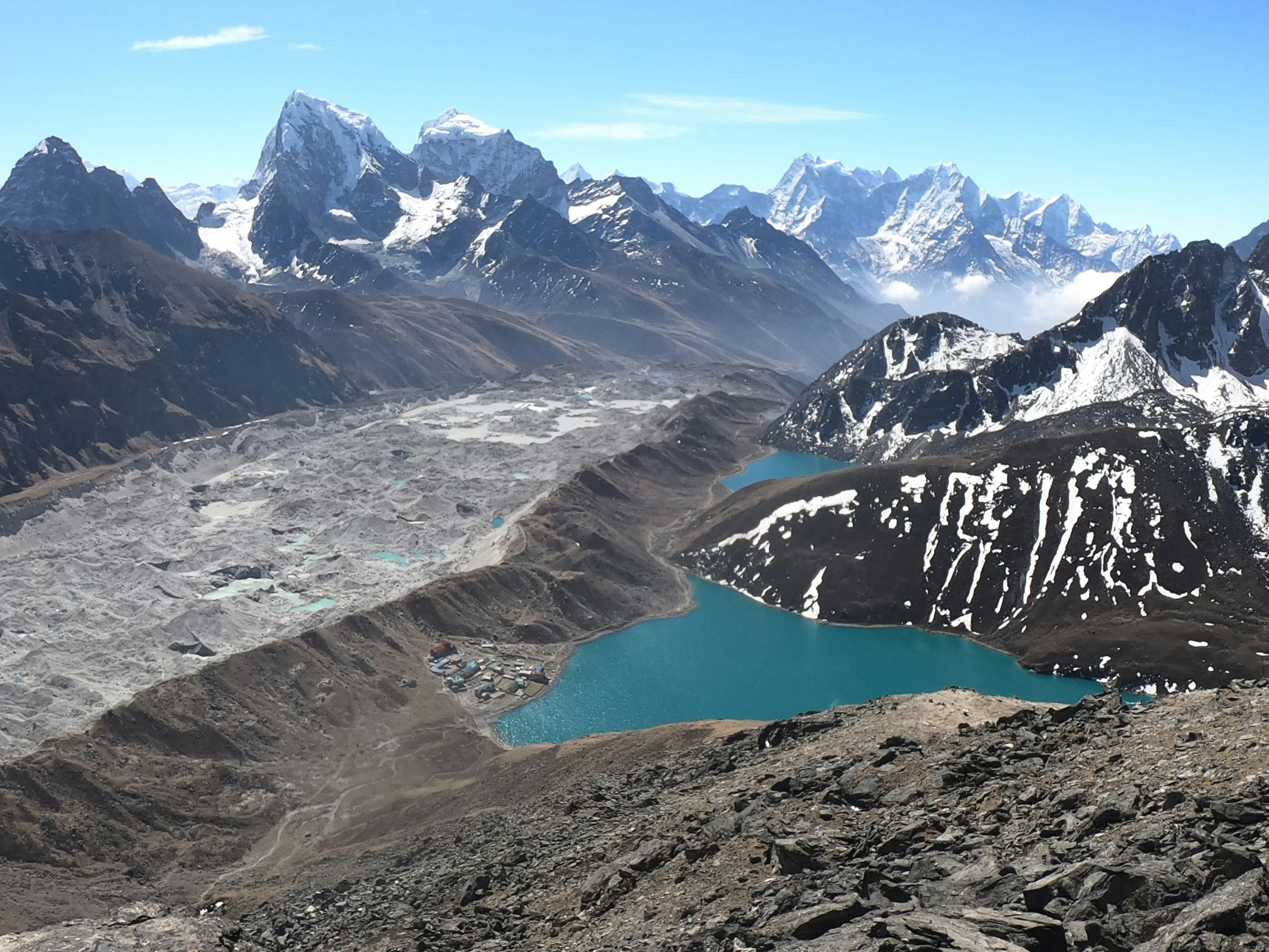 view from Gokyo Ri