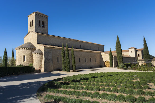 a large building with a clock tower on top of it
