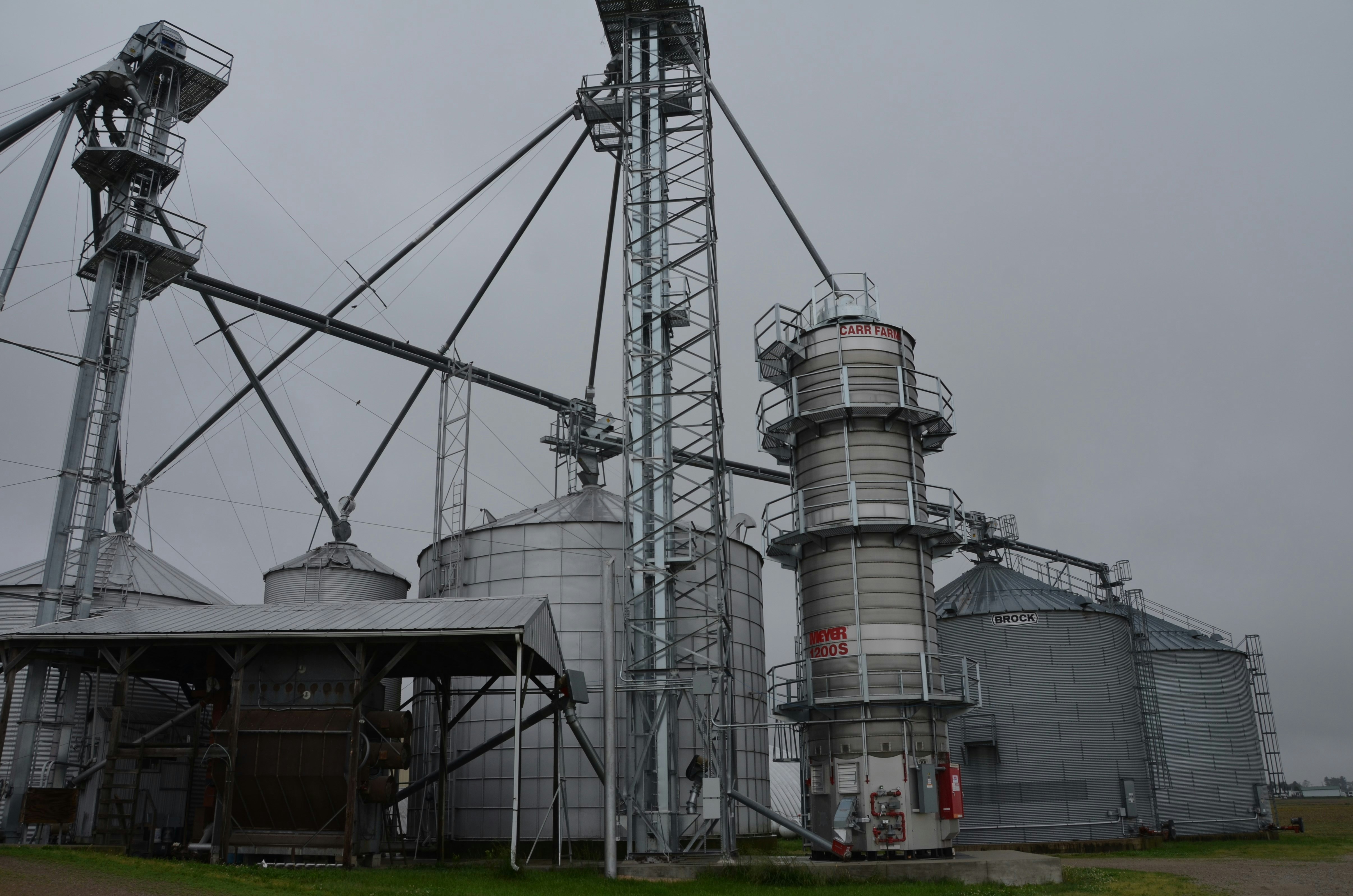 Grain elevator compound