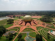 auroville meditation dome