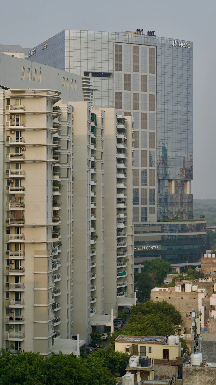 Residential towers in Gurugram