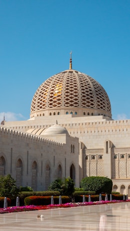 a large building with a dome on top of it