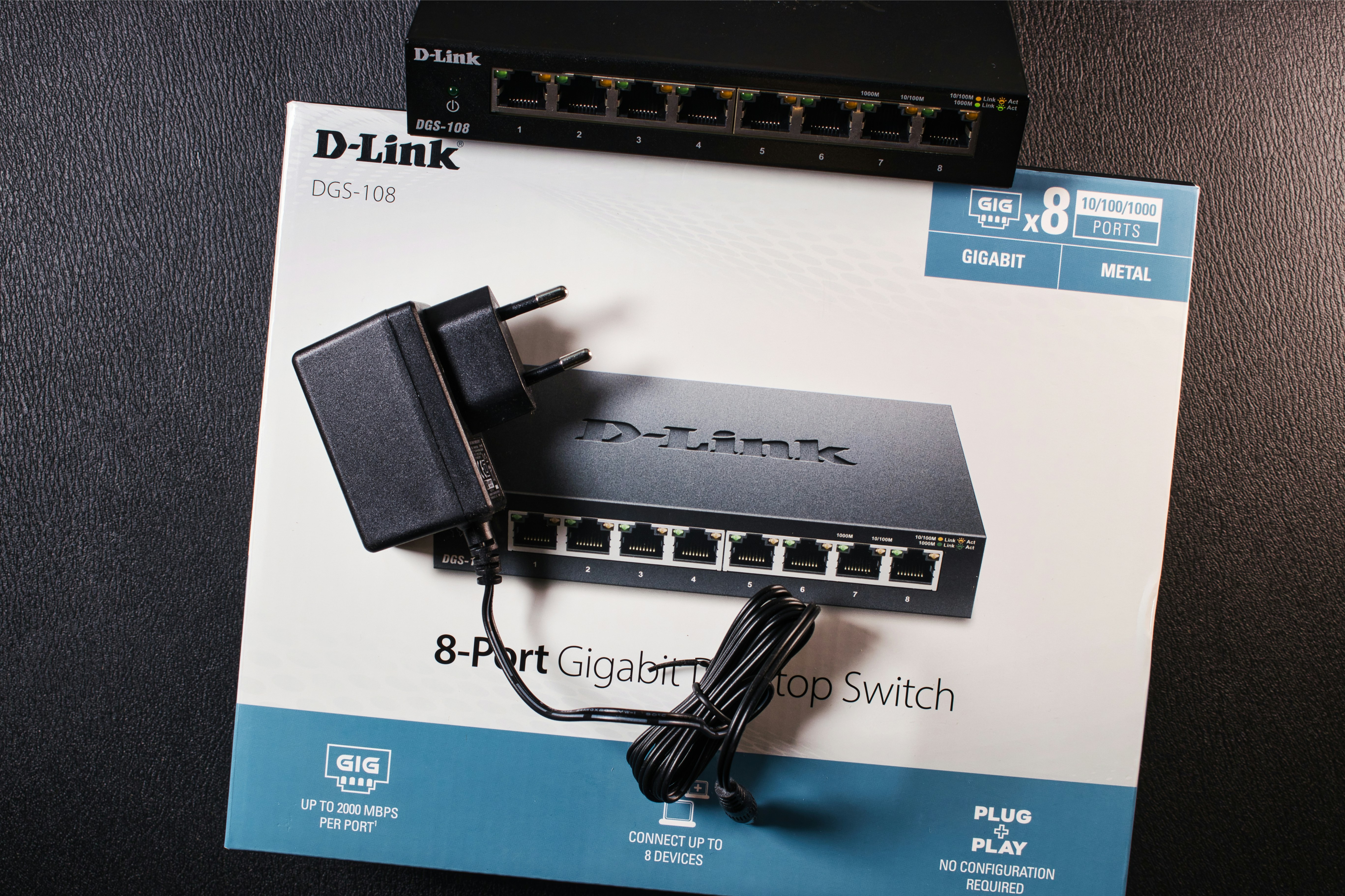 Network switch setup