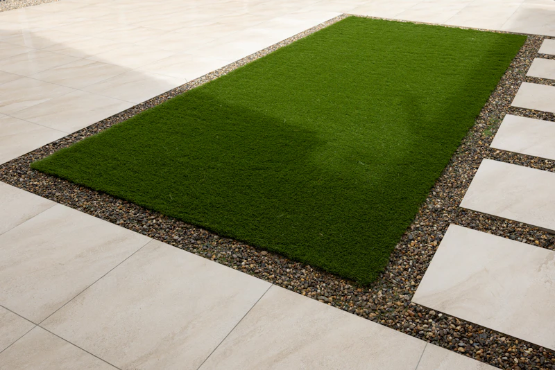 Pasto sintético para jardín en Curanilahue