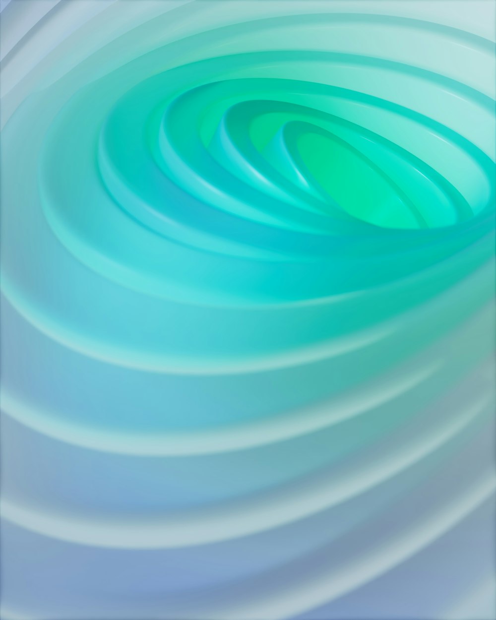 Una imagen de un remolino azul y verde