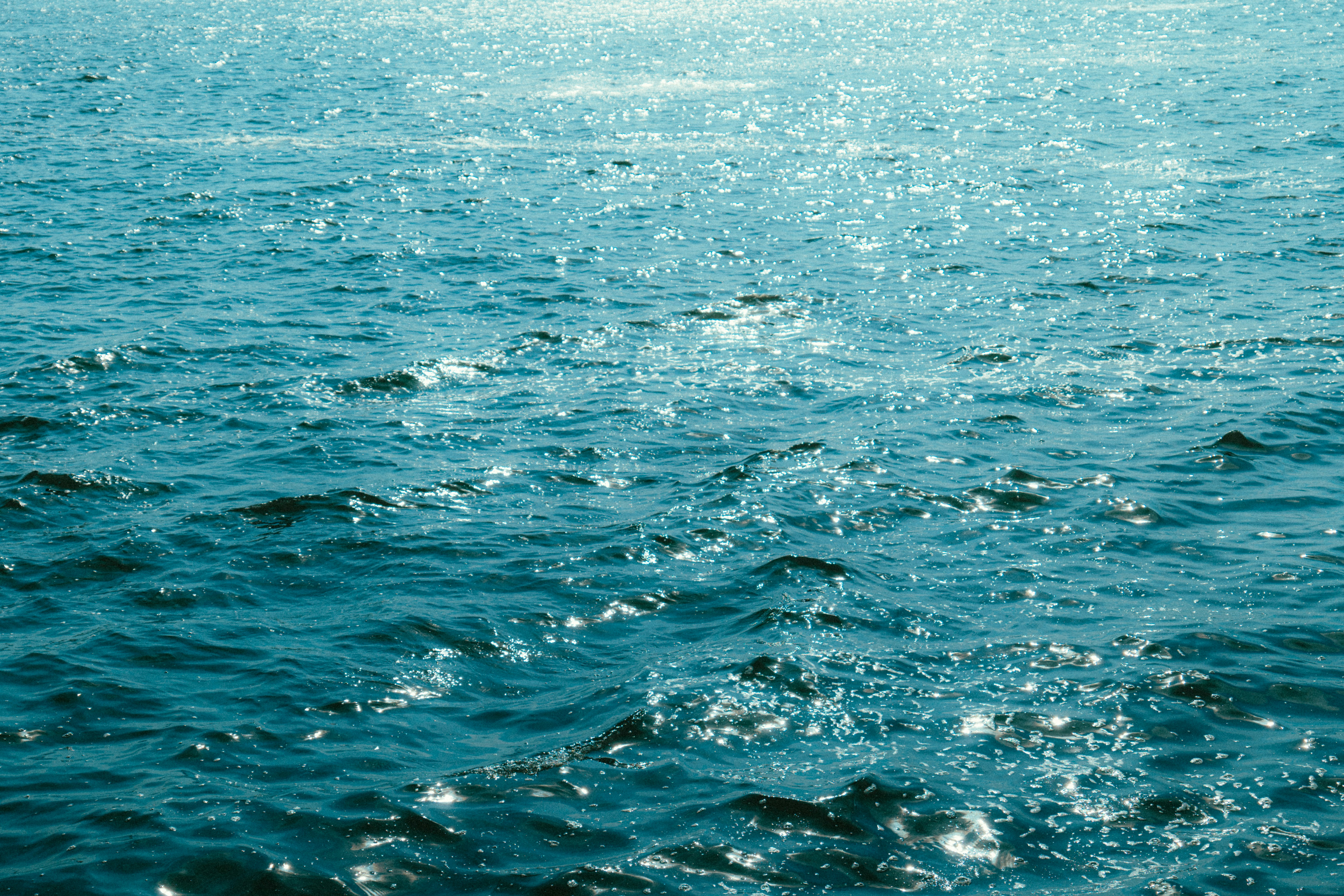 a view of the water from a boat on a sunny day