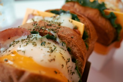 Sandwich Oeuf+Steak+Fromage