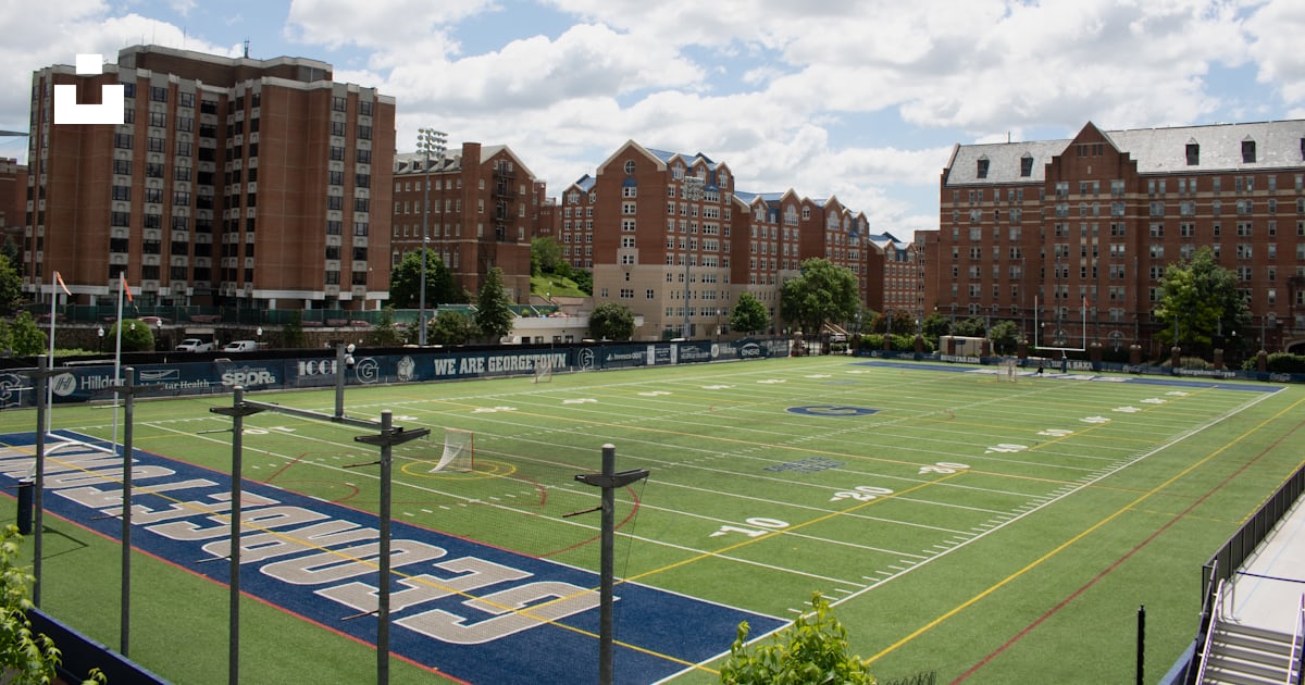 A View Of A Football Field In A City Photo Free Georgetown University a-view-of-a-football-field-in-a-city-photo-free-georgetown-university