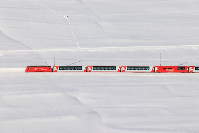 Glacier Express nieve
