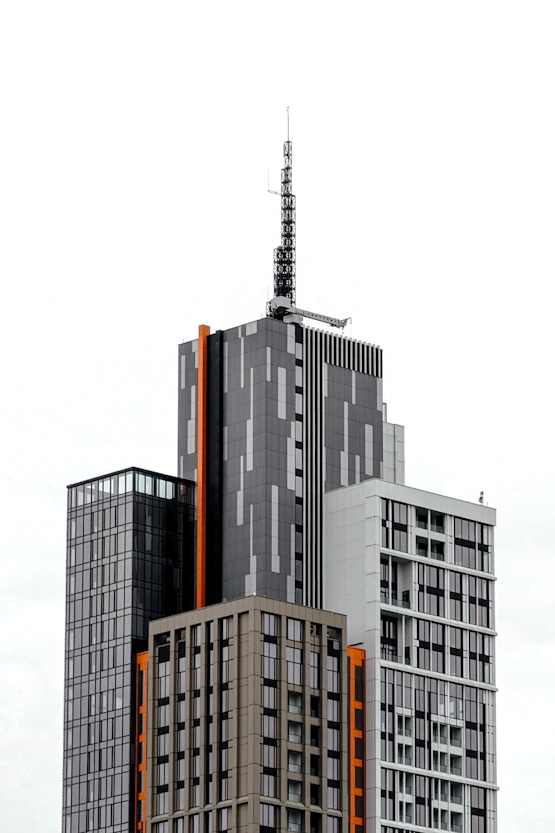 a tall building with a clock on top of it
