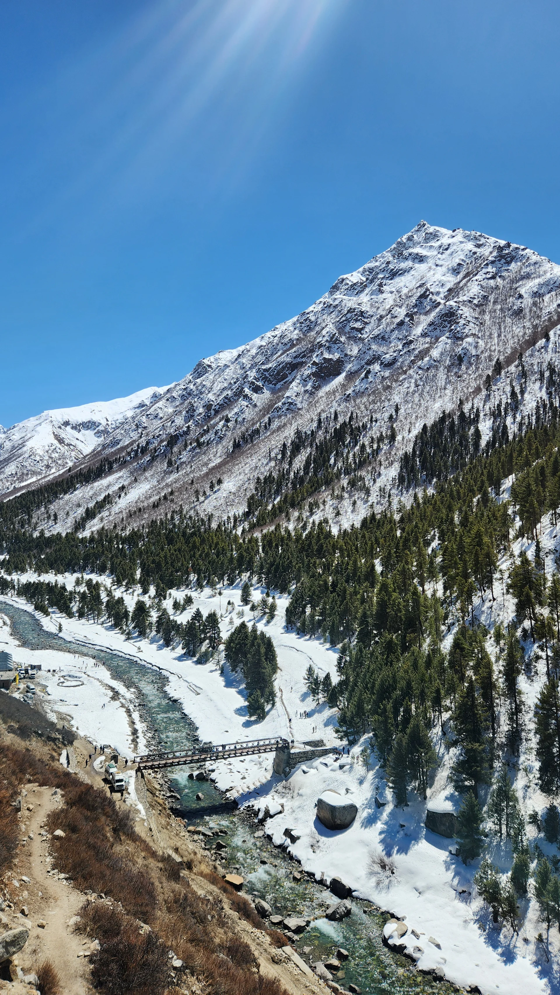 On the way to Chitkul, Himachal Pradesh