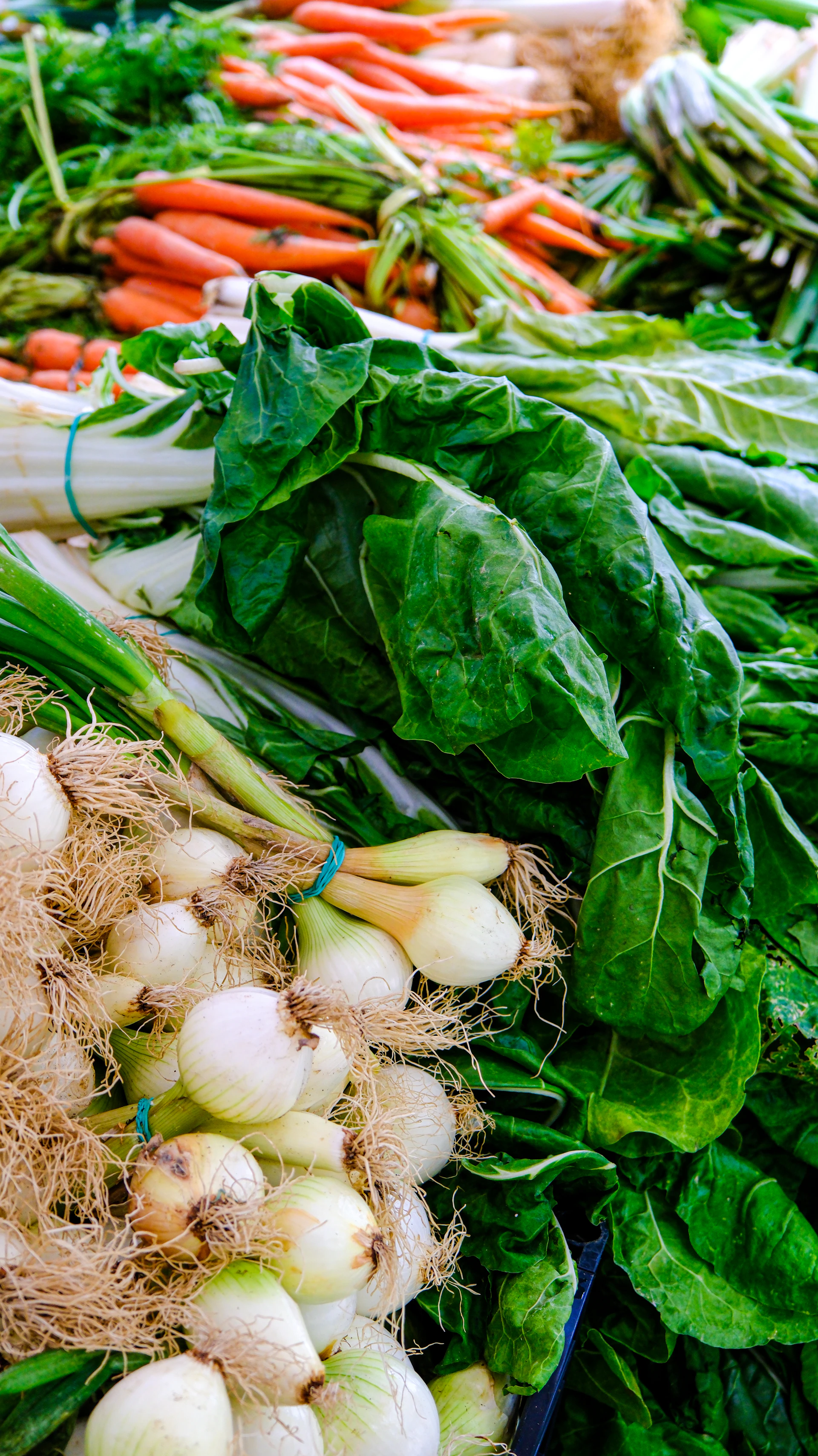 a bunch of vegetables that are on a table