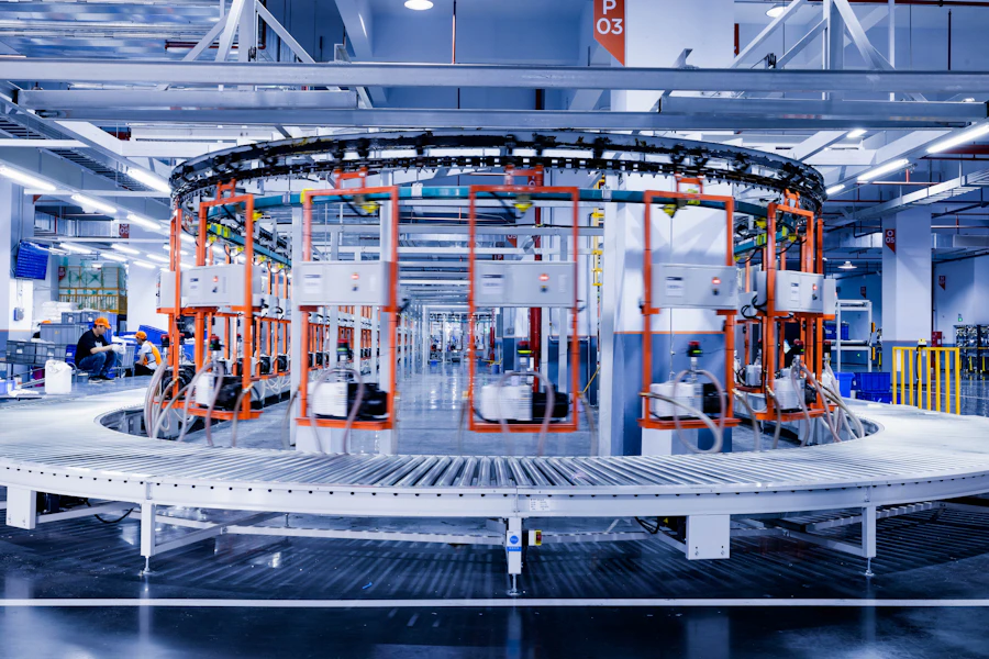 Cryogenic grinding system detail view