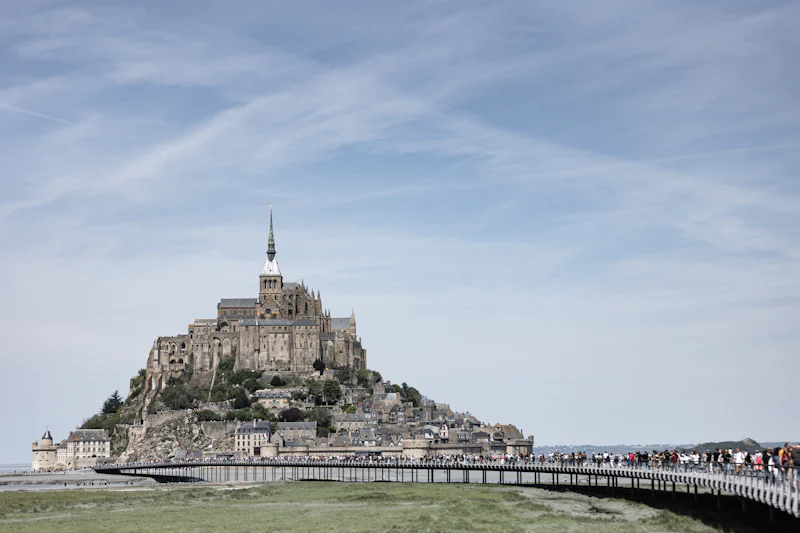 Transfert chauffeur privé Mont Saint-Michel - Passerelle d'accès