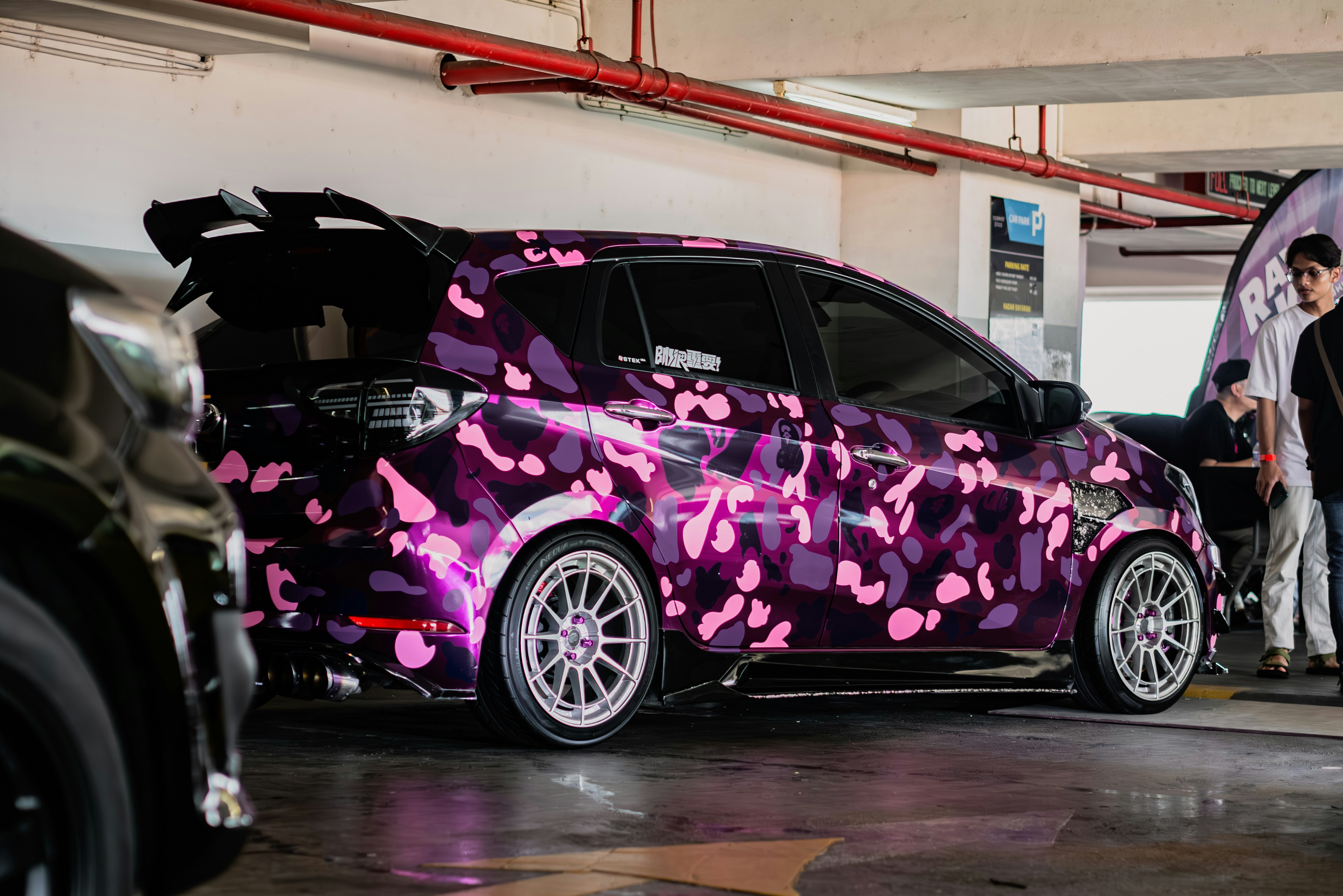 car wrap installation