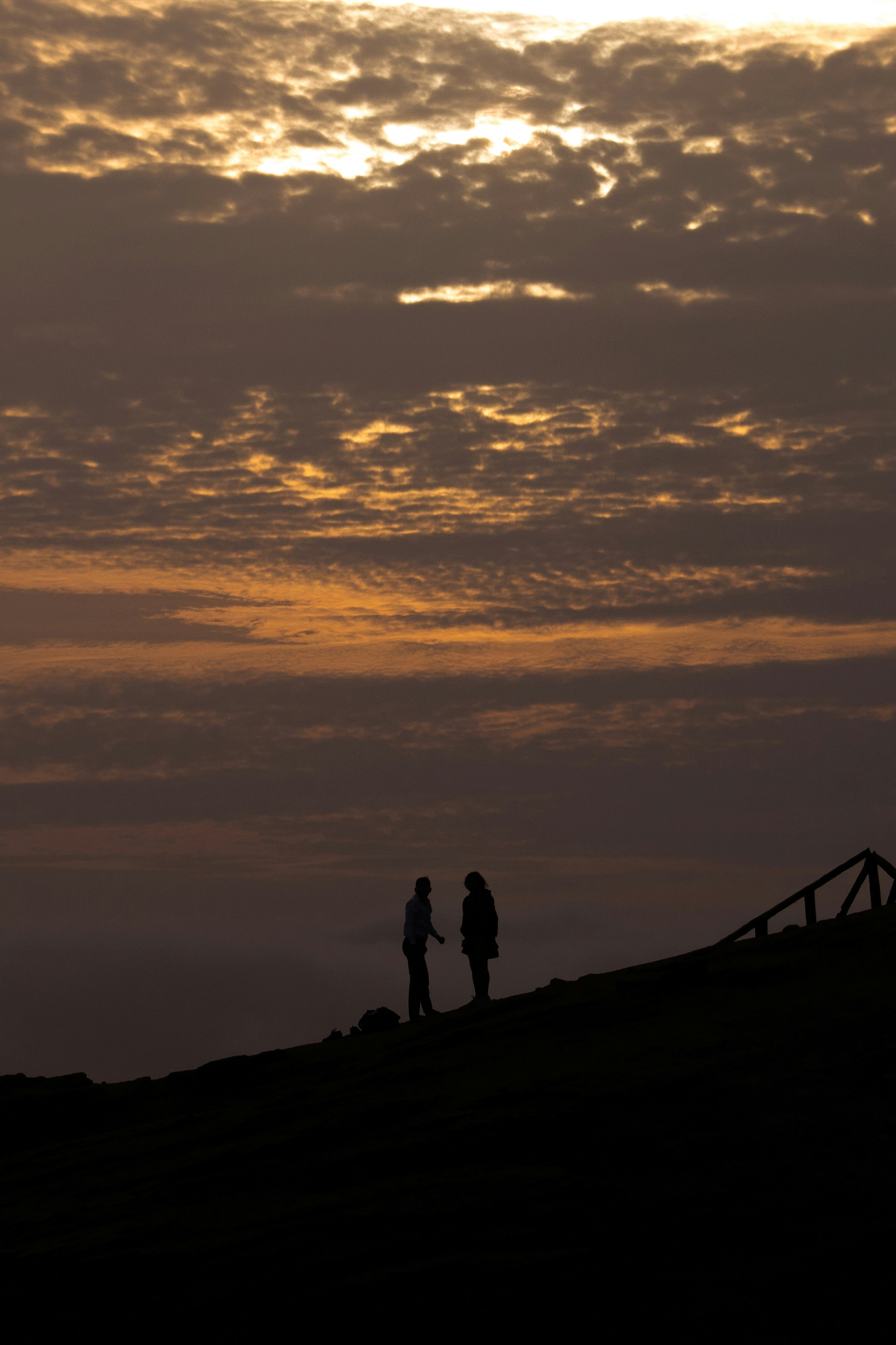 couple sunset silhouette, ilustrasi artikel Unforgettable Moments: Why Your Engagement Photo Session is More Than Just Pictures 5