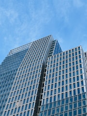 a very tall building with lots of windows