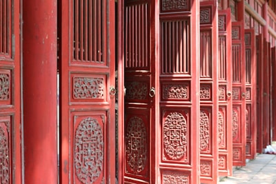 Ancient Imperial City of Hue with majestic royal gates and historic temples