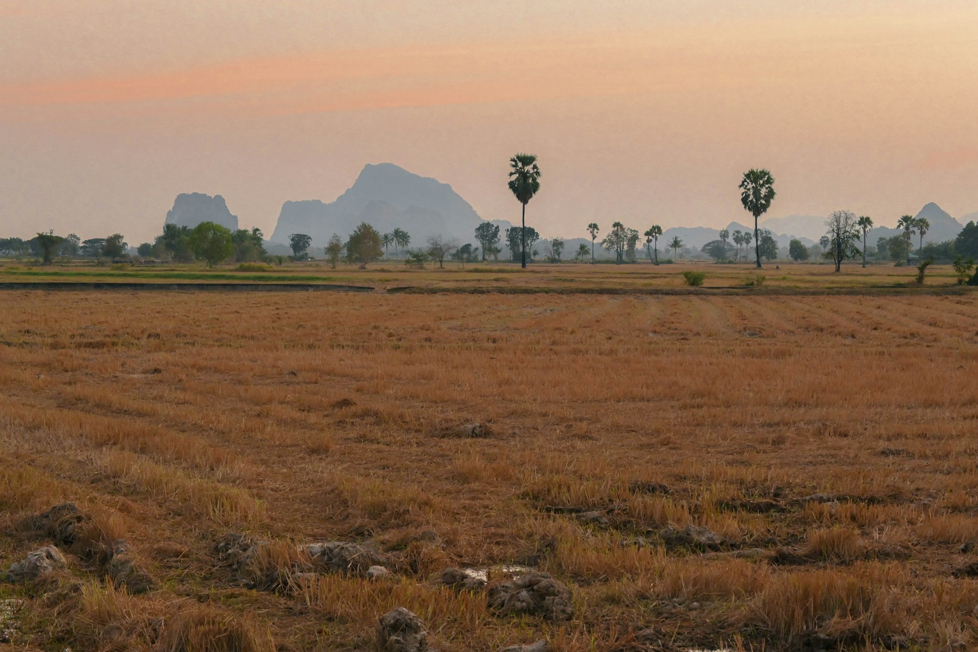 Заброшенная земля вблизи Phetchaburi