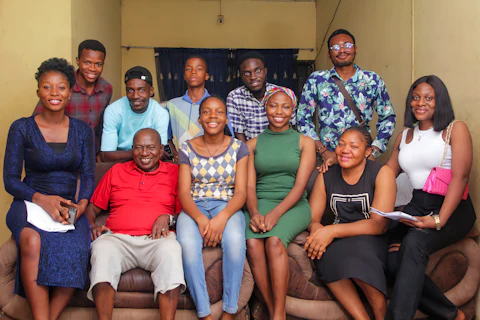 Group of creative professionals