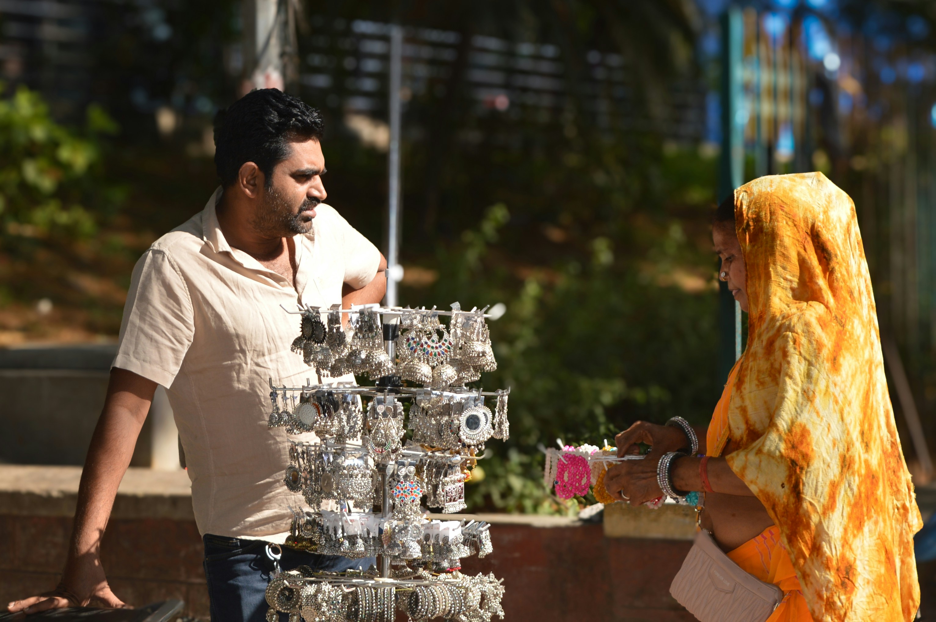 Traditional costume jewellery