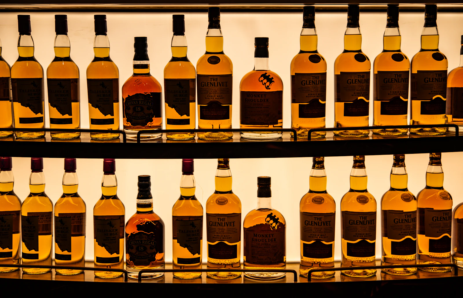 Premium spirits in production