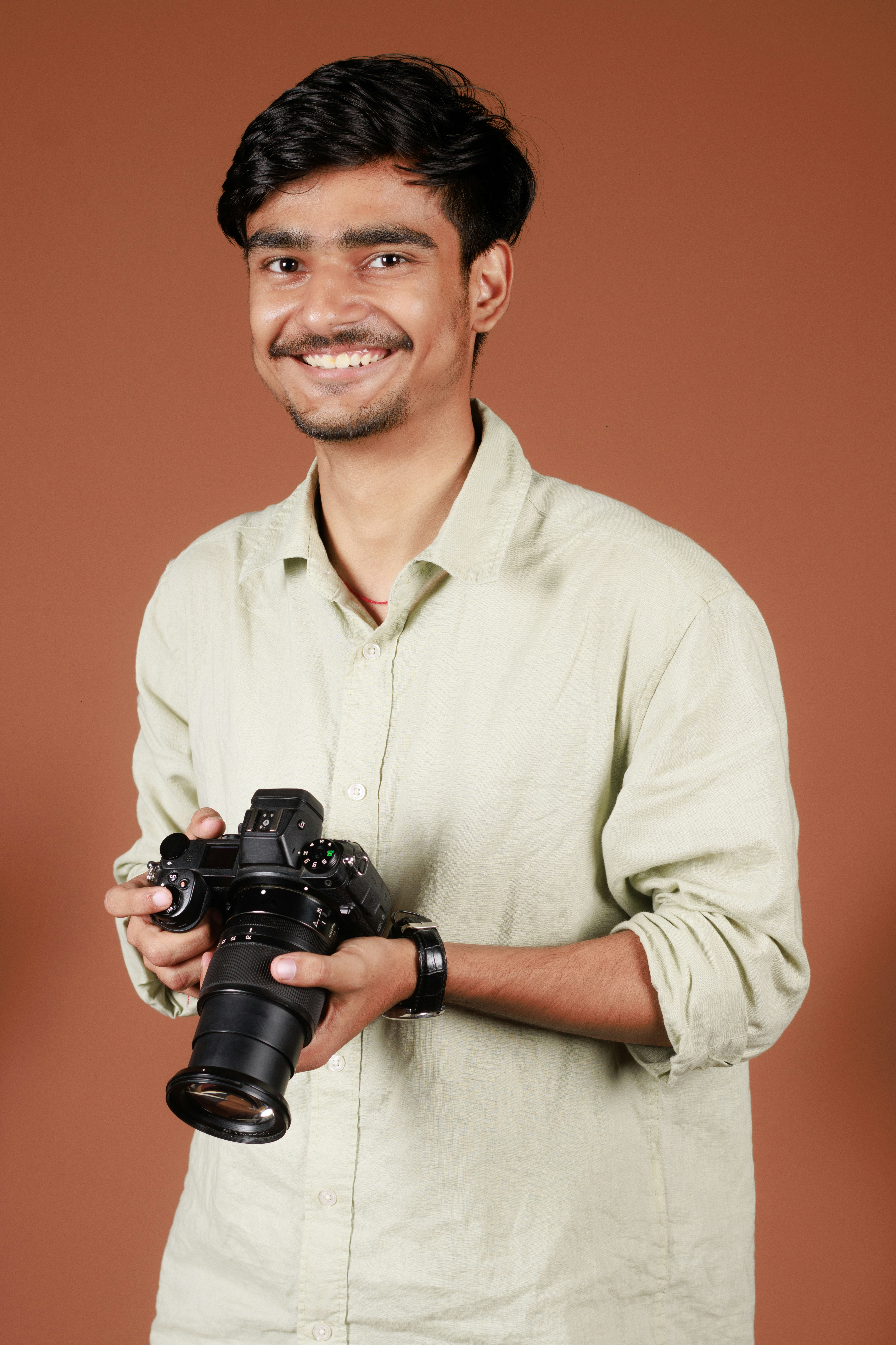 Portrait of Theo Lindqvist, cinematographer
