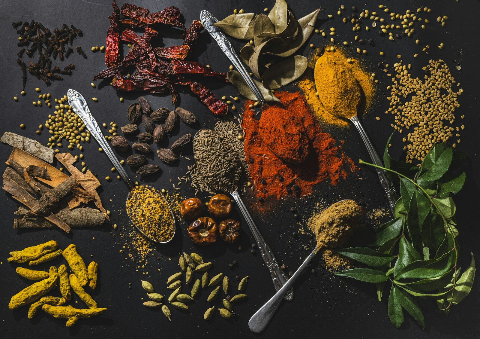 Indian spices and produce