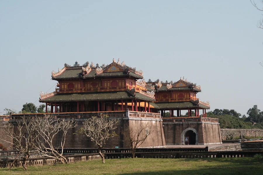Исторические ворота Kinh thành Huế