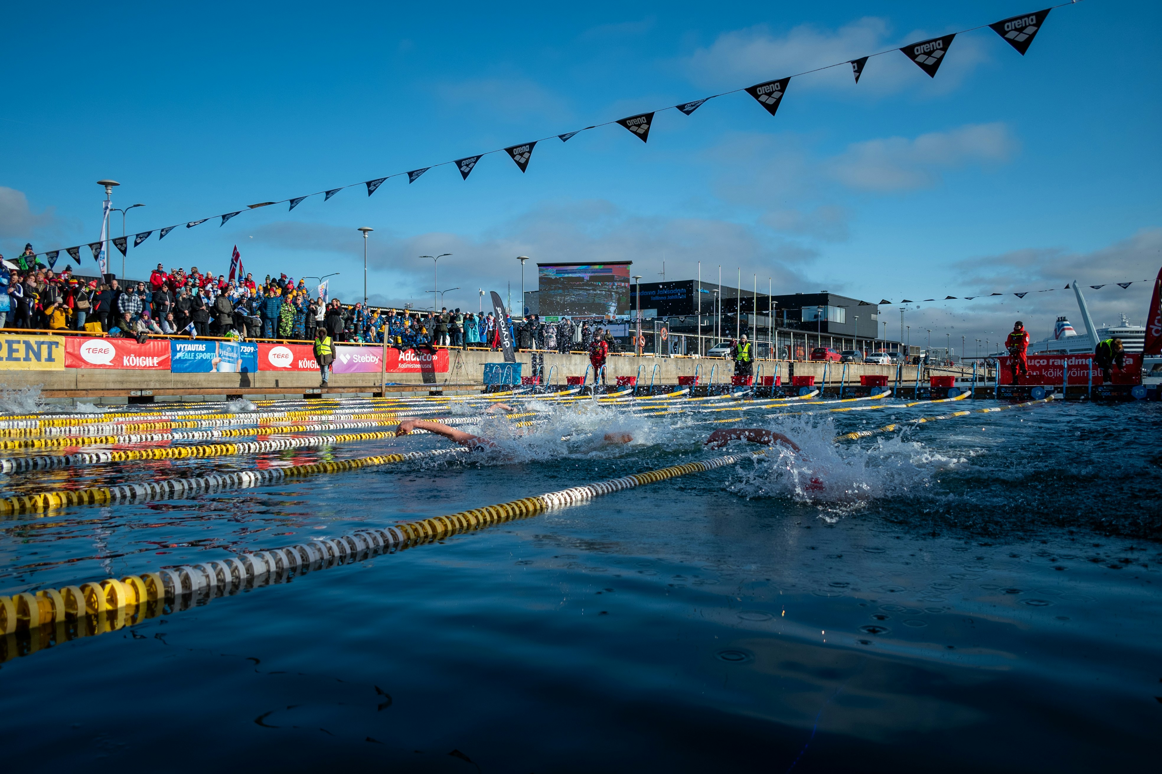 swimming pool winter
