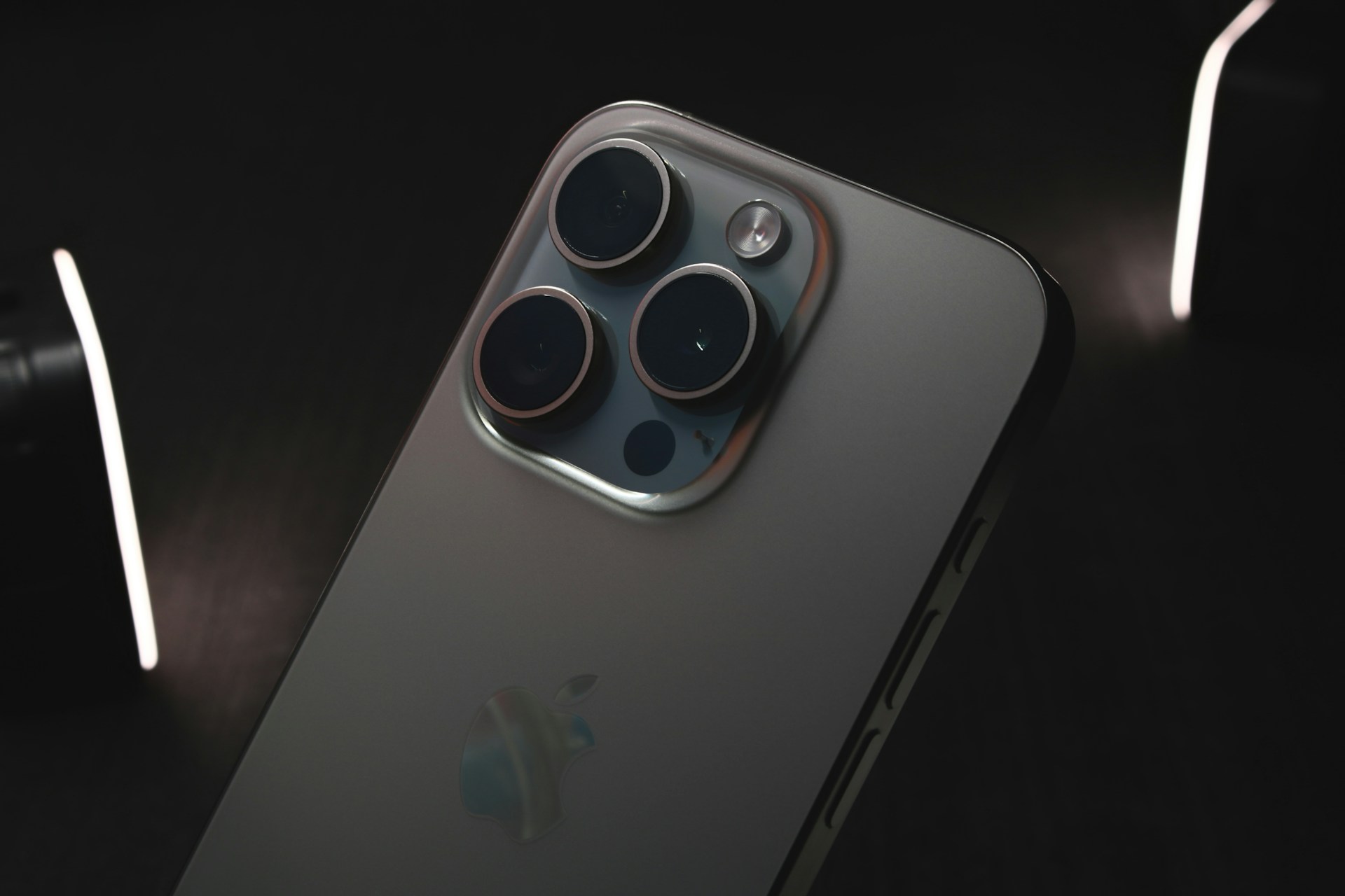 a close up of a cell phone on a table