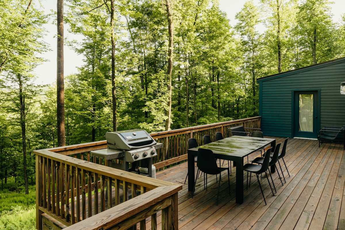 Decking image background image