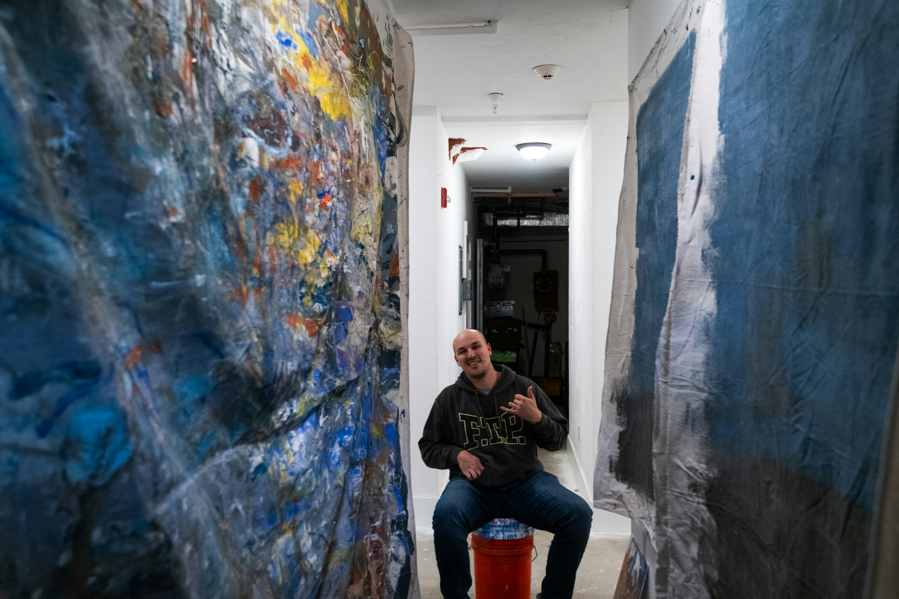 Art studio learning environment