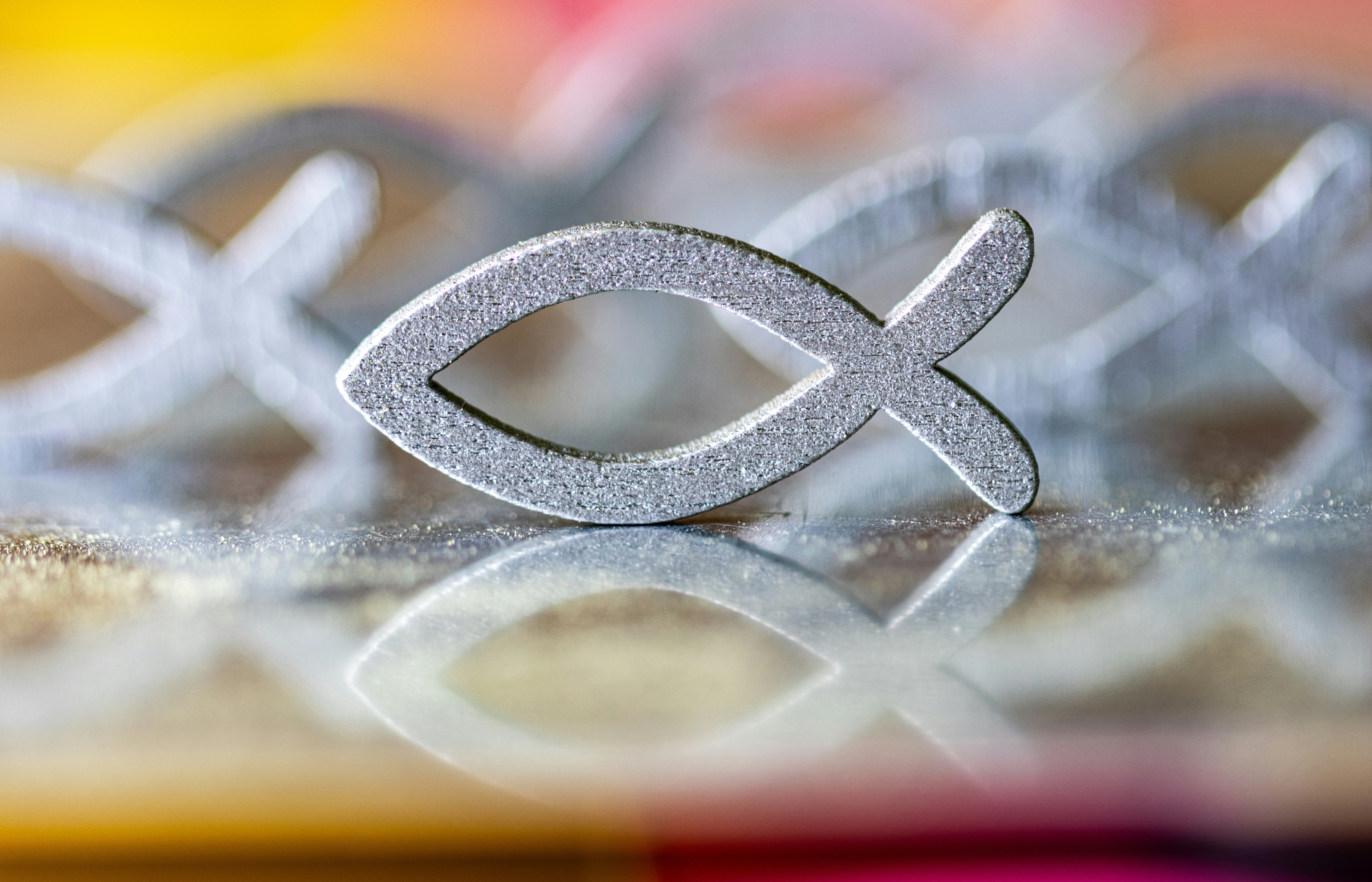 a close up of a metal object on a table