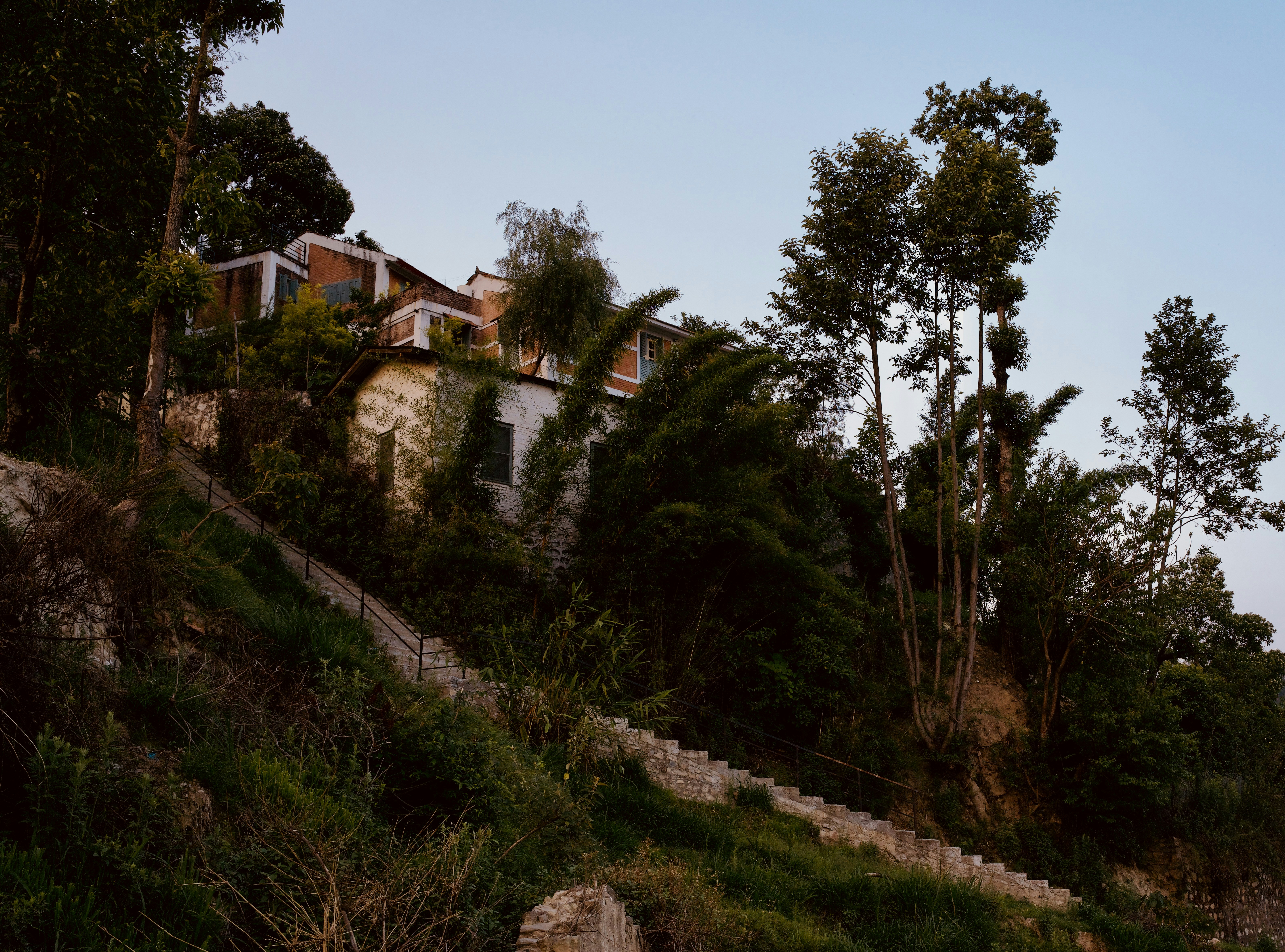 Agricultural books in farmland