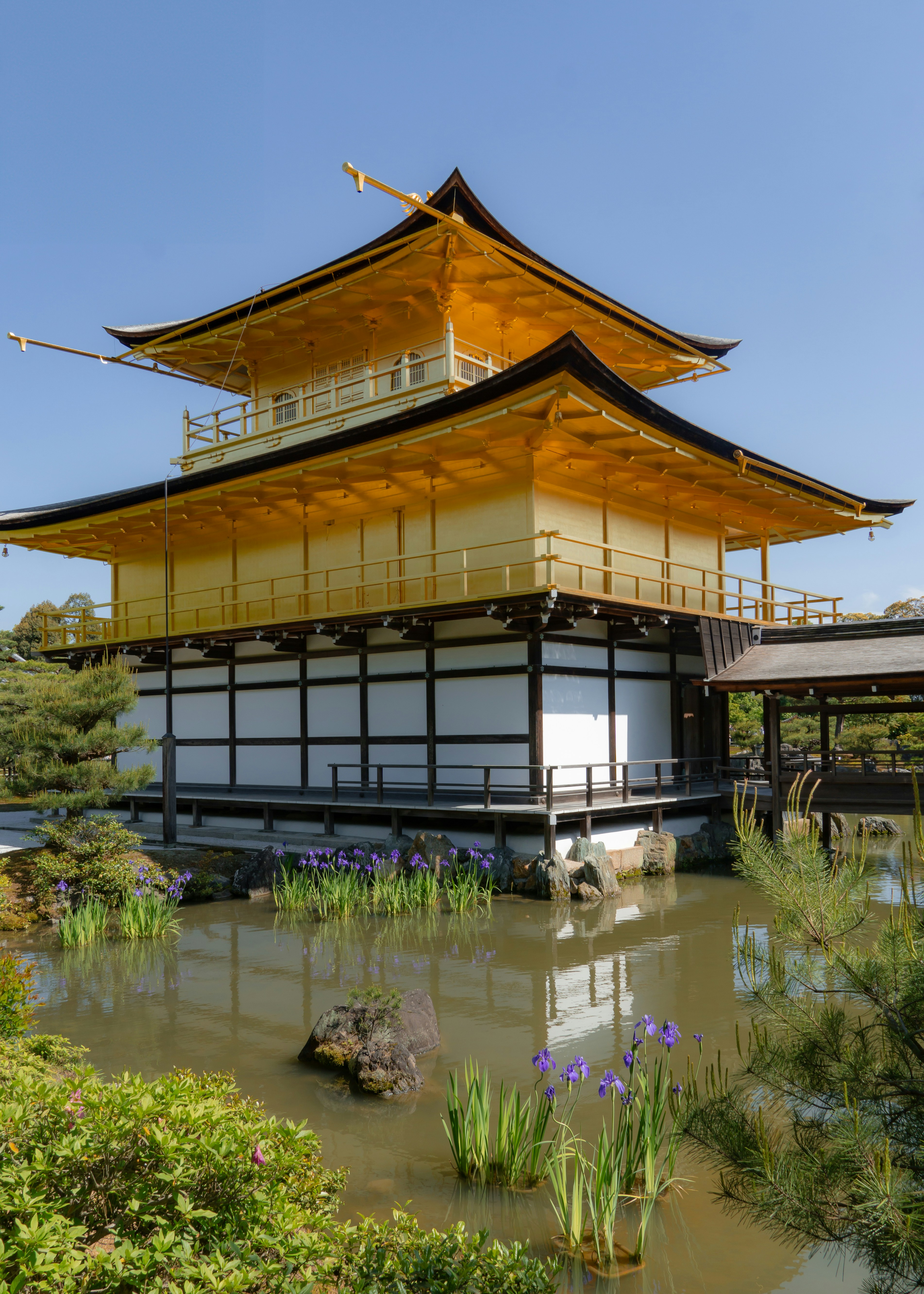 a tall building sitting next to a body of water