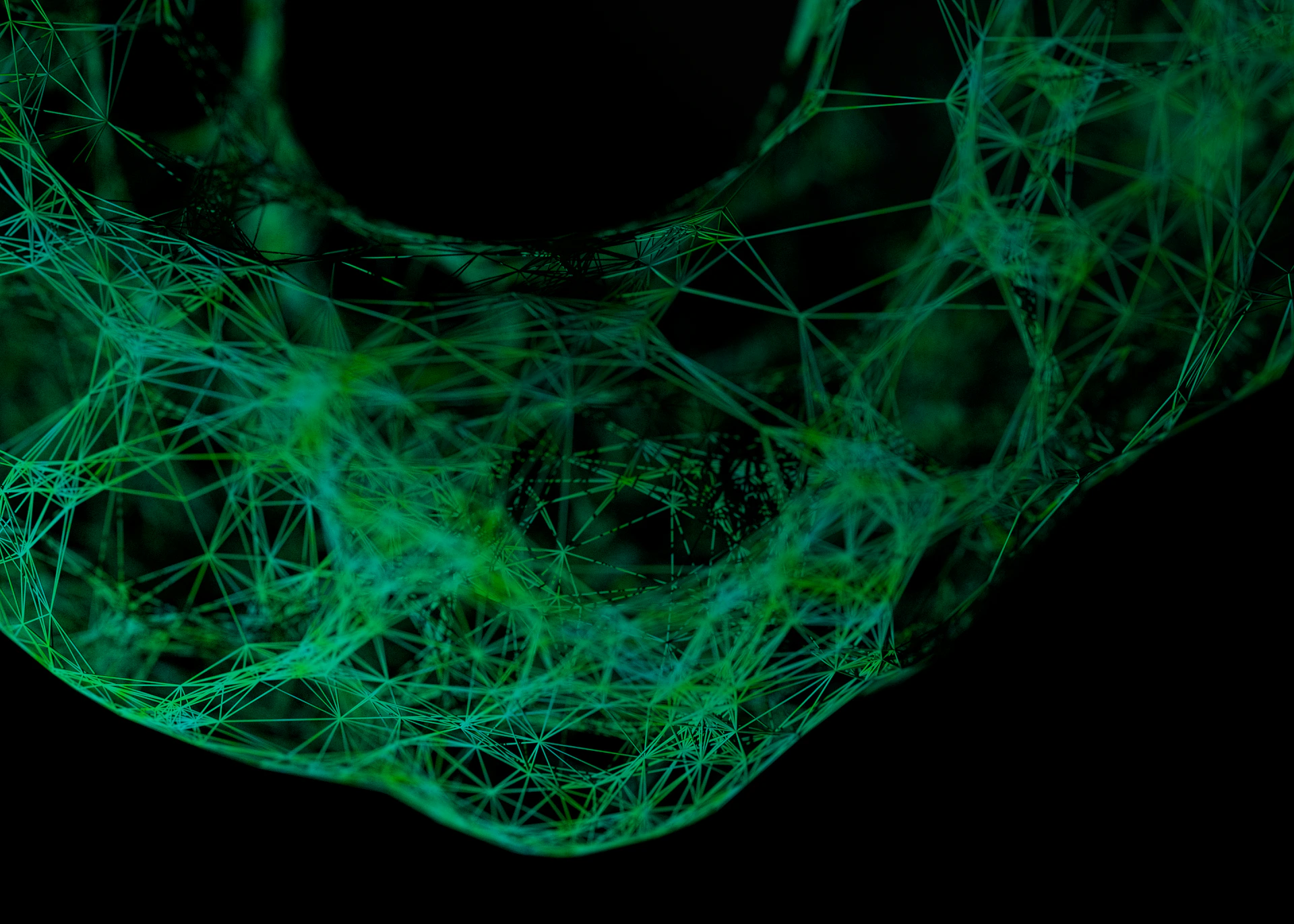 a computer generated image of a circular object
