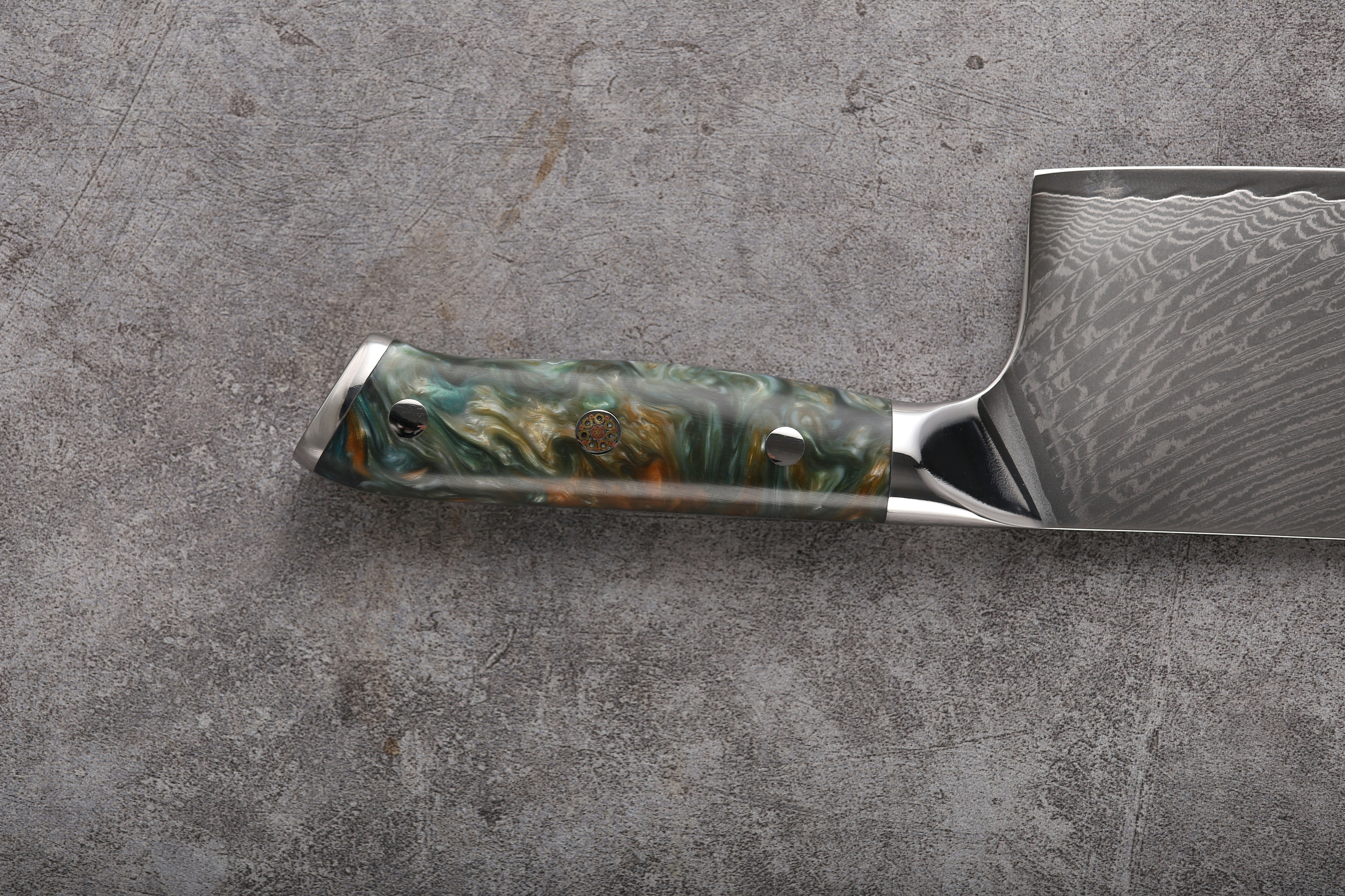 Exquisite resin art knife display