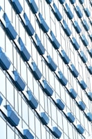 a very tall building with lots of windows