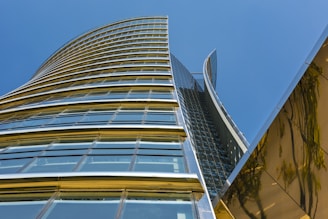 a very tall building with a lot of windows