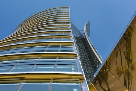 a very tall building with a lot of windows