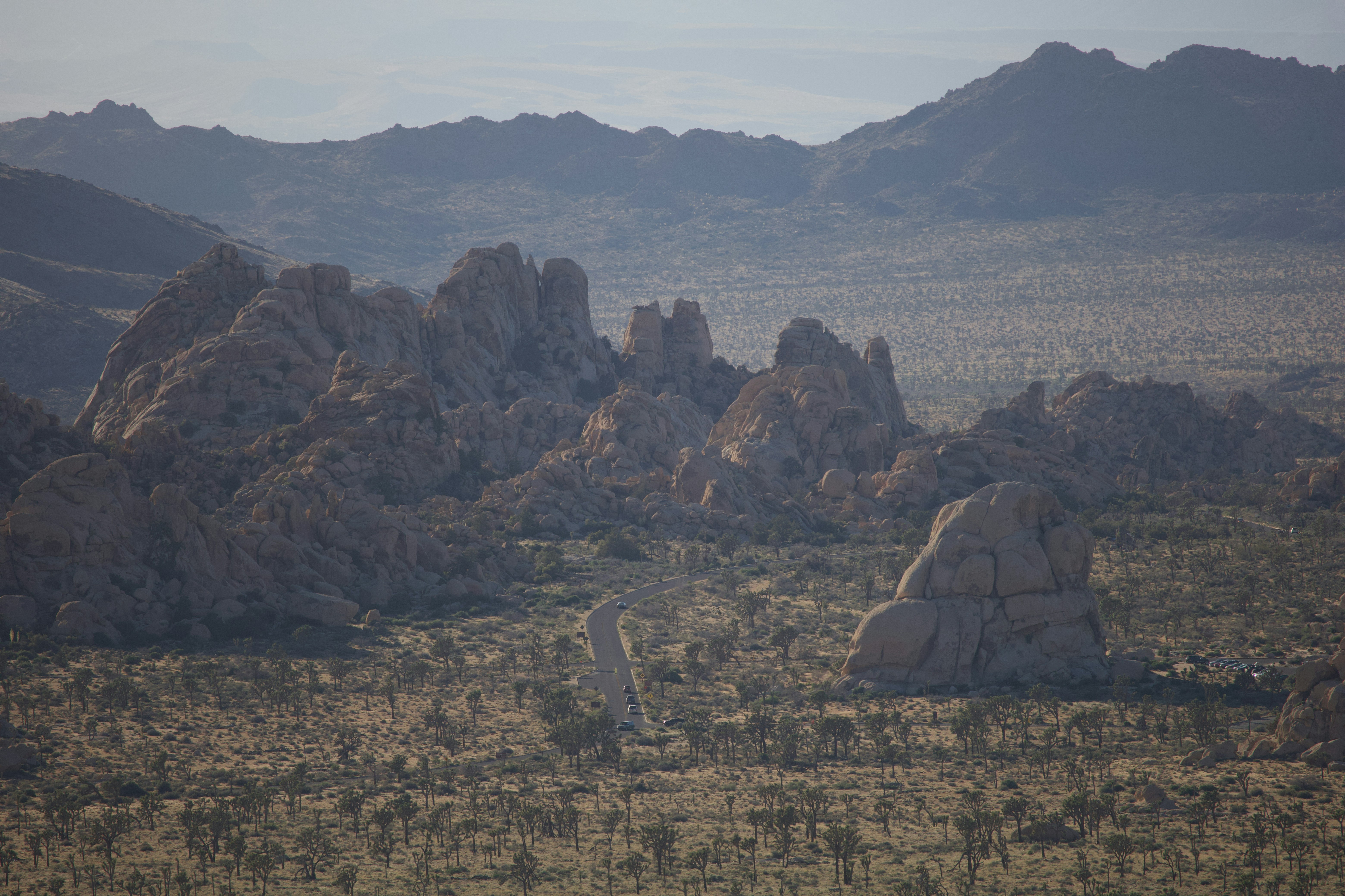 Mountain Range from a Distance