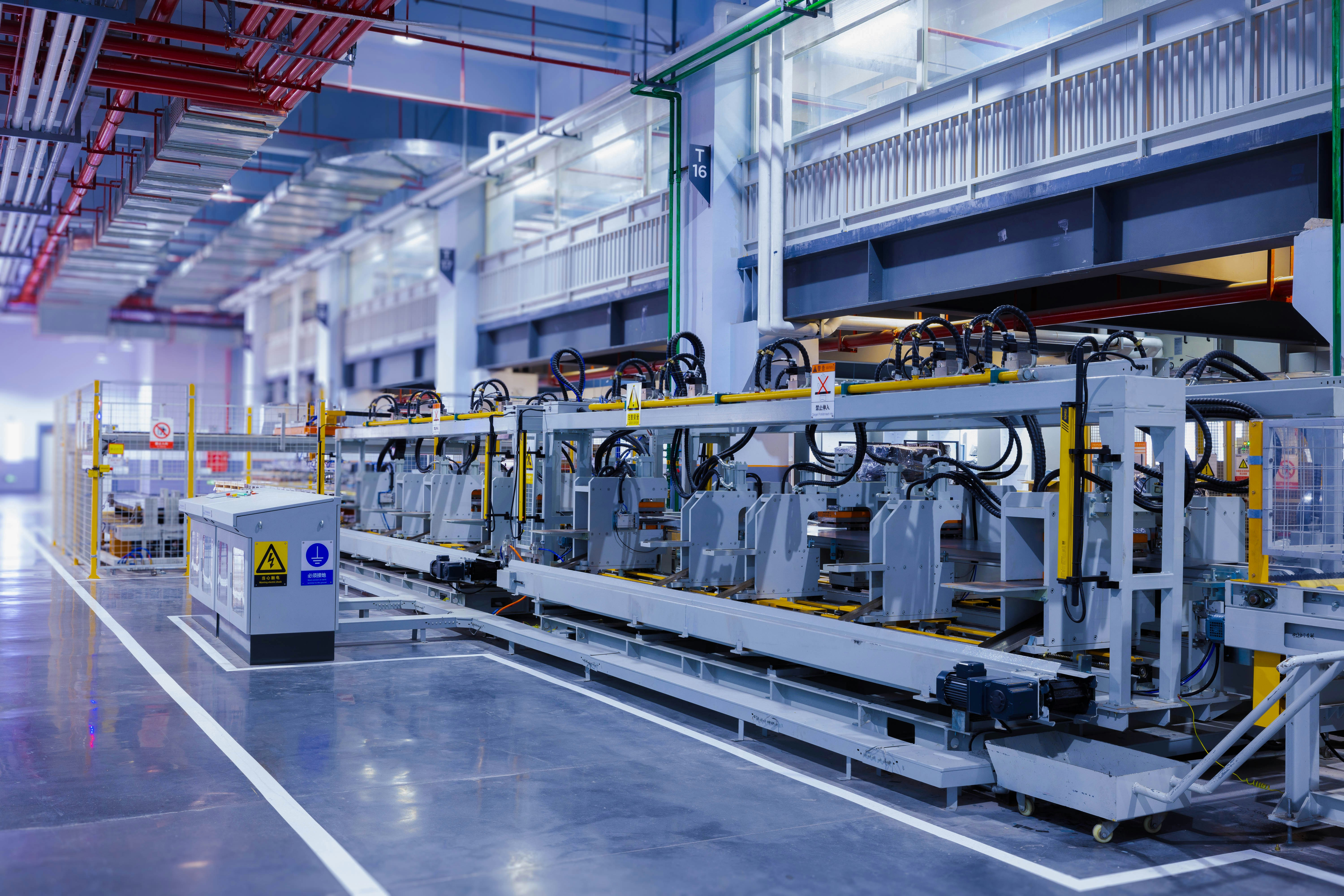 Modern Industrial Manufacturing Facility