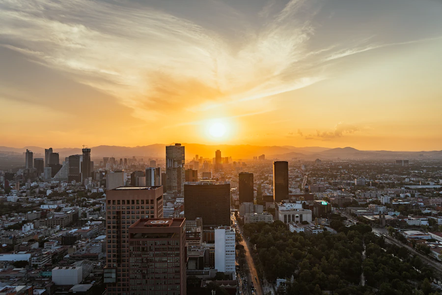 Mexico City skyline