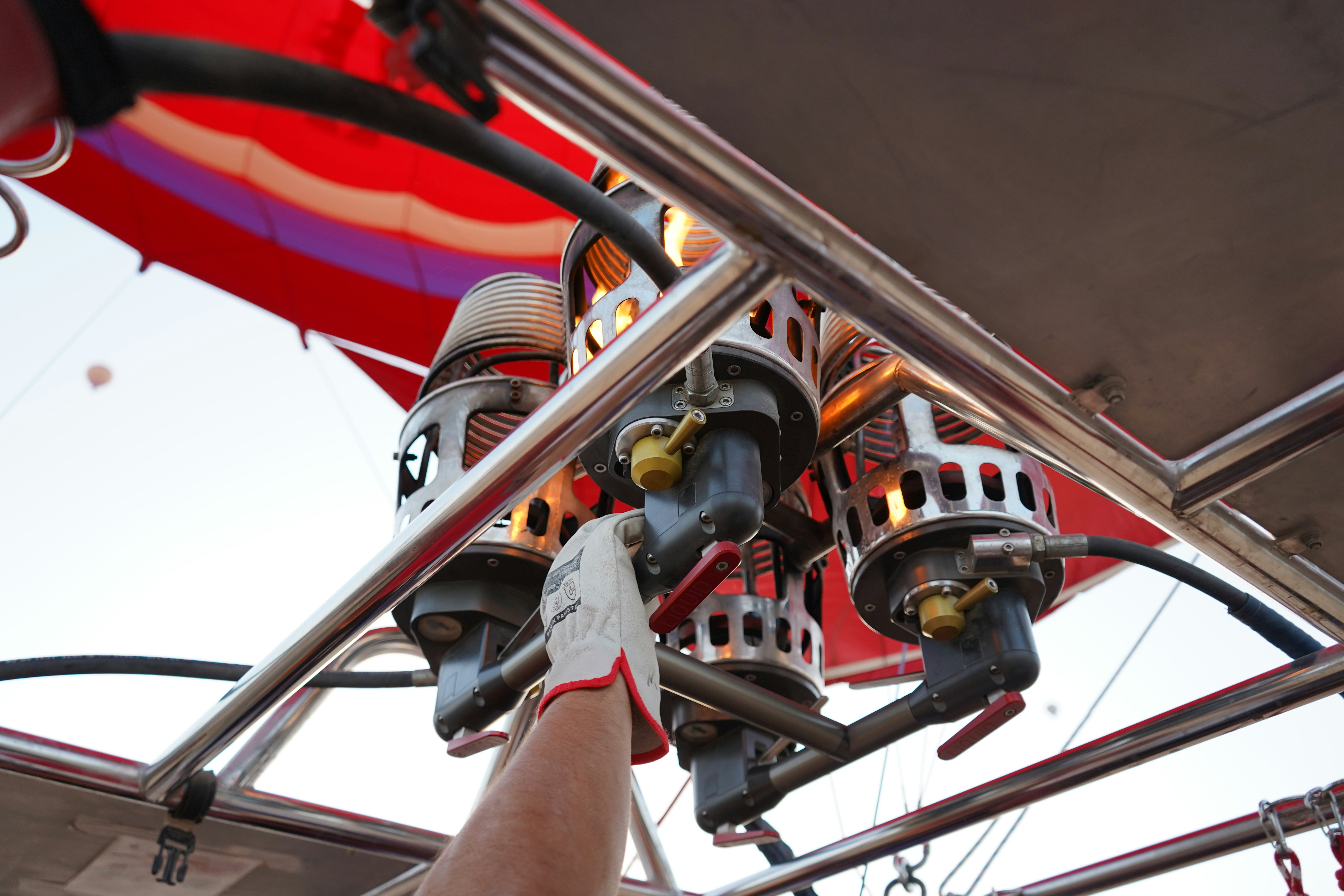 a close up of a person's feet on a boat