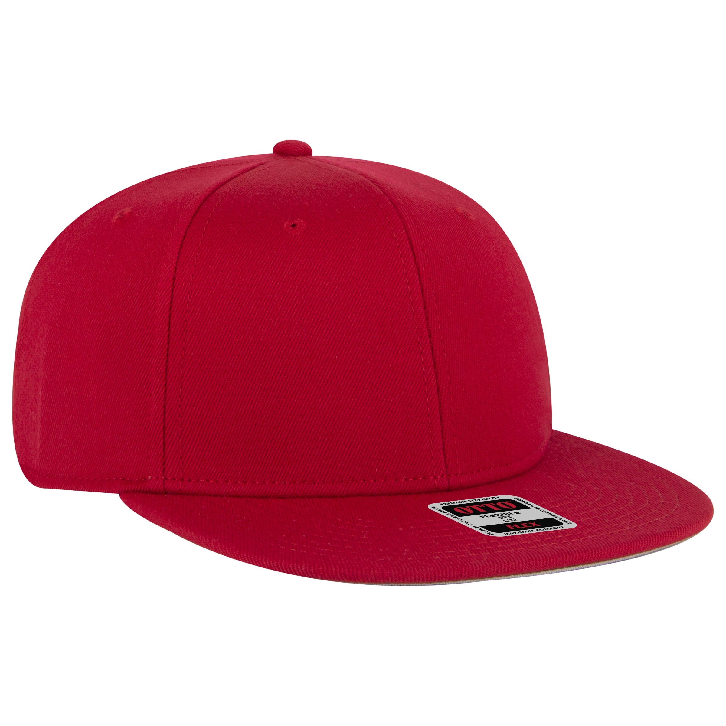 Simple white traditional cap displayed on a neutral background