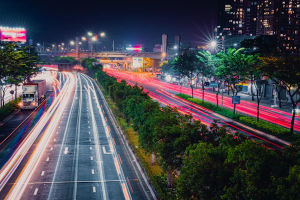 Taxi đêm tại thành phố Việt Nam