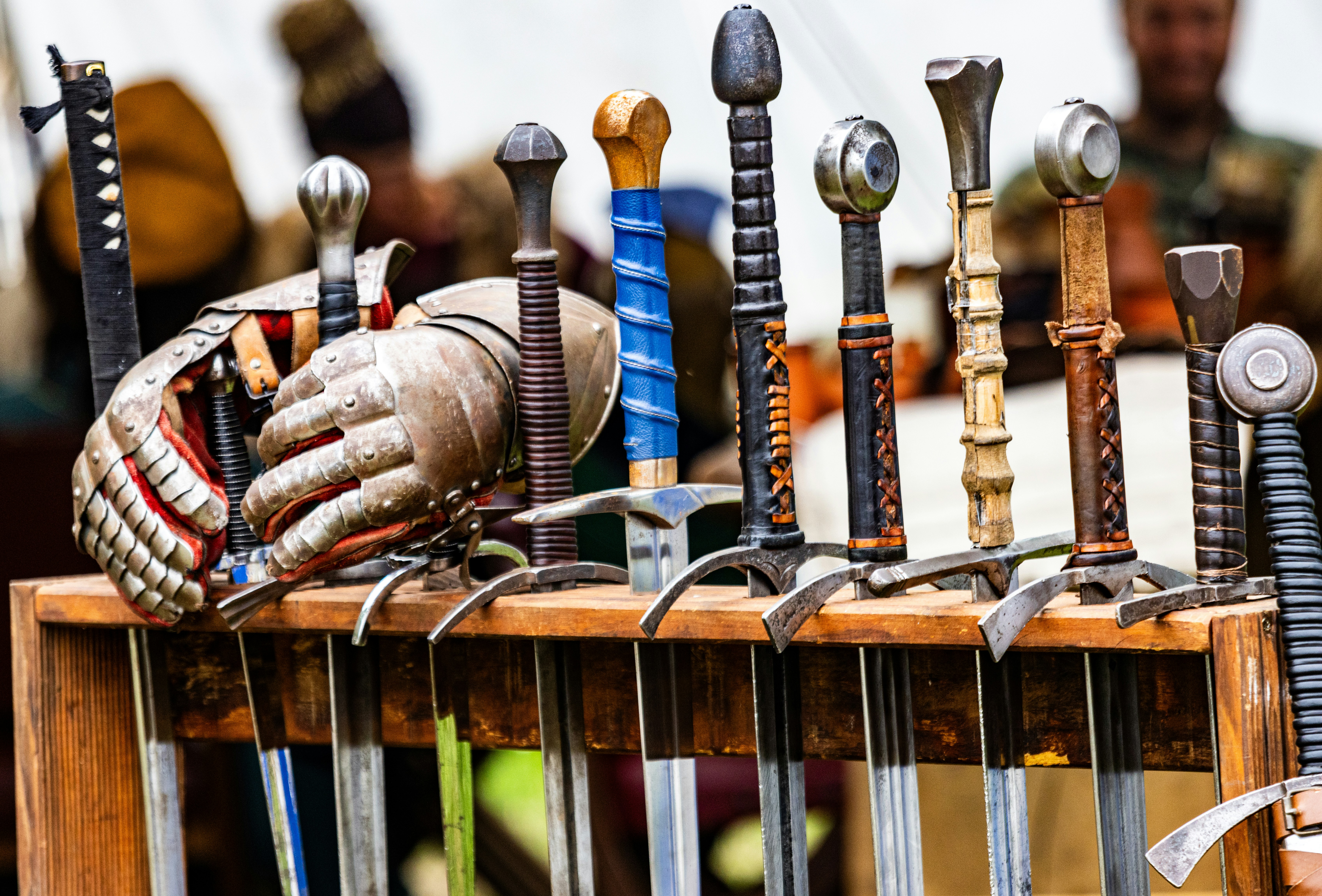 a table topped with lots of different types of tools
