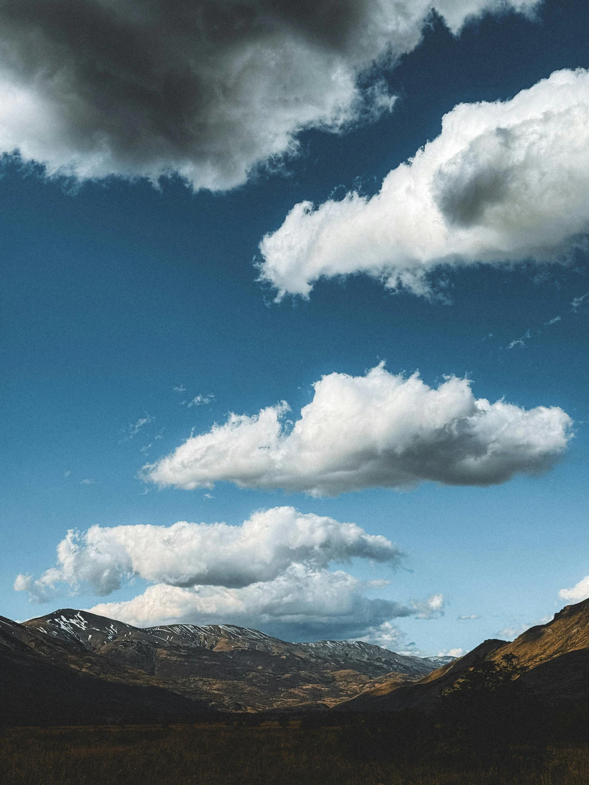 Dreamy cloud valley with moonlight for bedtime story