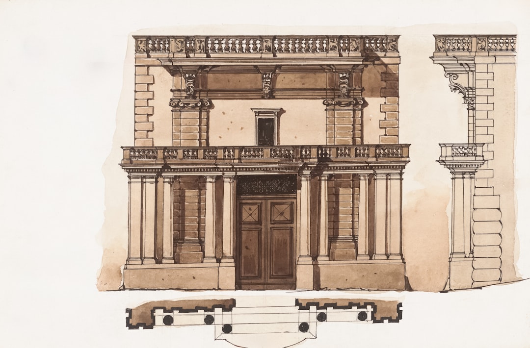 a drawing of a building with two benches in front of it, Title: Reiseskizzen aus Pompeji, Neapel und Rom: Rom: Palazzo Borghese (Ansichten, Fassadenschnitt horizontal) Creator: Otto Schmalz Date: 1887 Providing institution: Museum of Architecture at Berlin Institute of Technology Aggregator: German Digital Library Providing Country: Germany CC0 Reiseskizzen aus Pompeji, Neapel und Rom: Rom: Palazzo Borghese (Ansichten, Fassadenschnitt horizontal) by Otto Schmalz - Museum of Architecture at Berlin Institute of Technology, Germany - CC0. https://www.europeana.eu/item/08535/item_AUJAGOEOYLDCX75NMFAND66BZADVB45P
